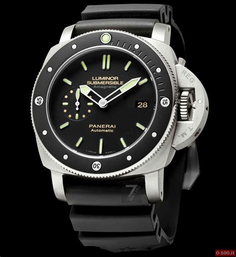 officine panerai 1950 luminor submersible 42mm titanium|Panerai Luminor 1950 submersible slytech.